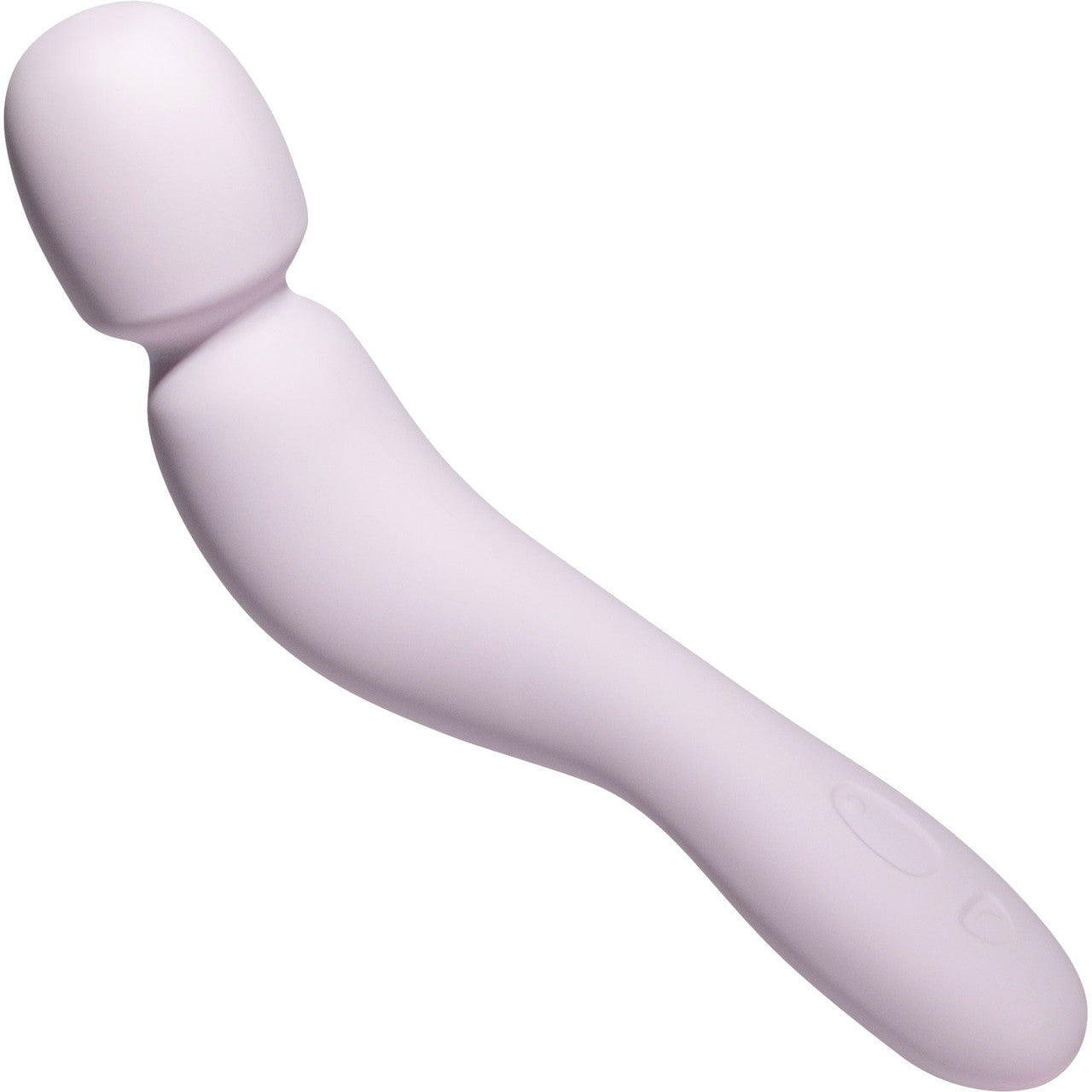COM Silicone Waterproof Rechargeable Wand Vibrator By Dame - Quartz