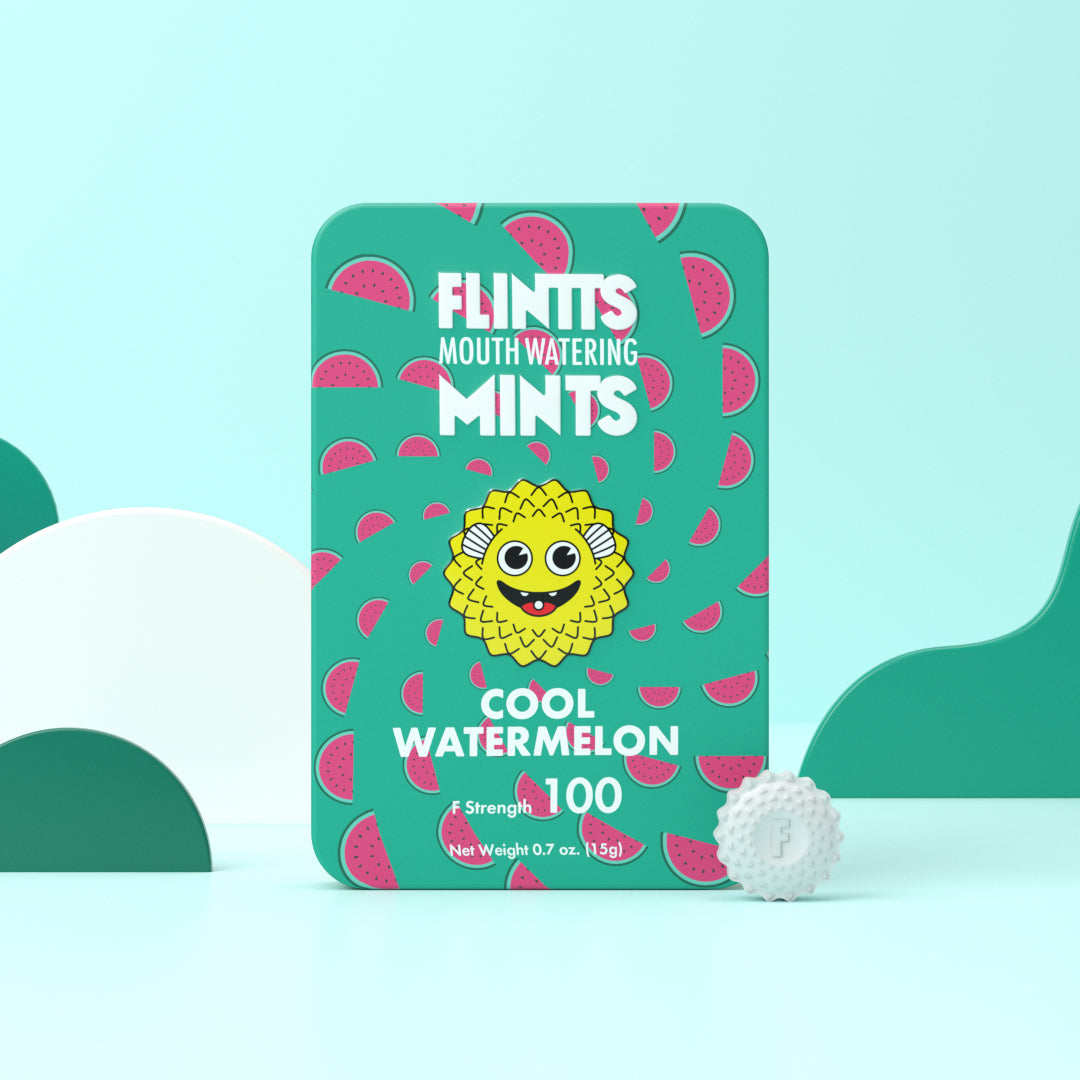 Flintts Mints Mouth Watering Oral Delights - Cool Watermelon