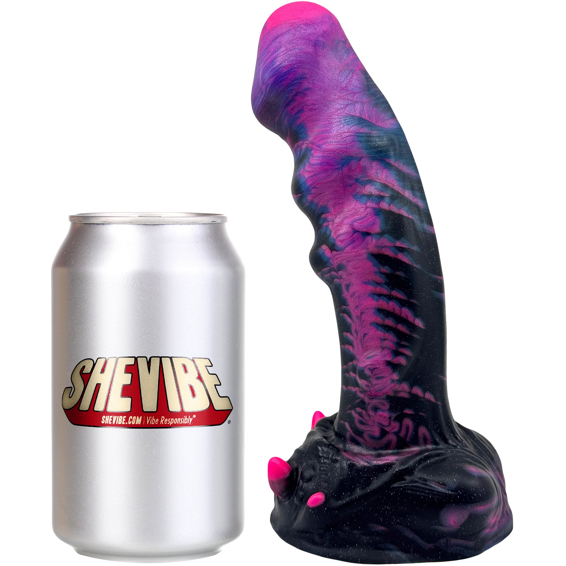 The BIG DAMN ALIEN 8.25" Silicone Dildo By Uberrime - Large Size