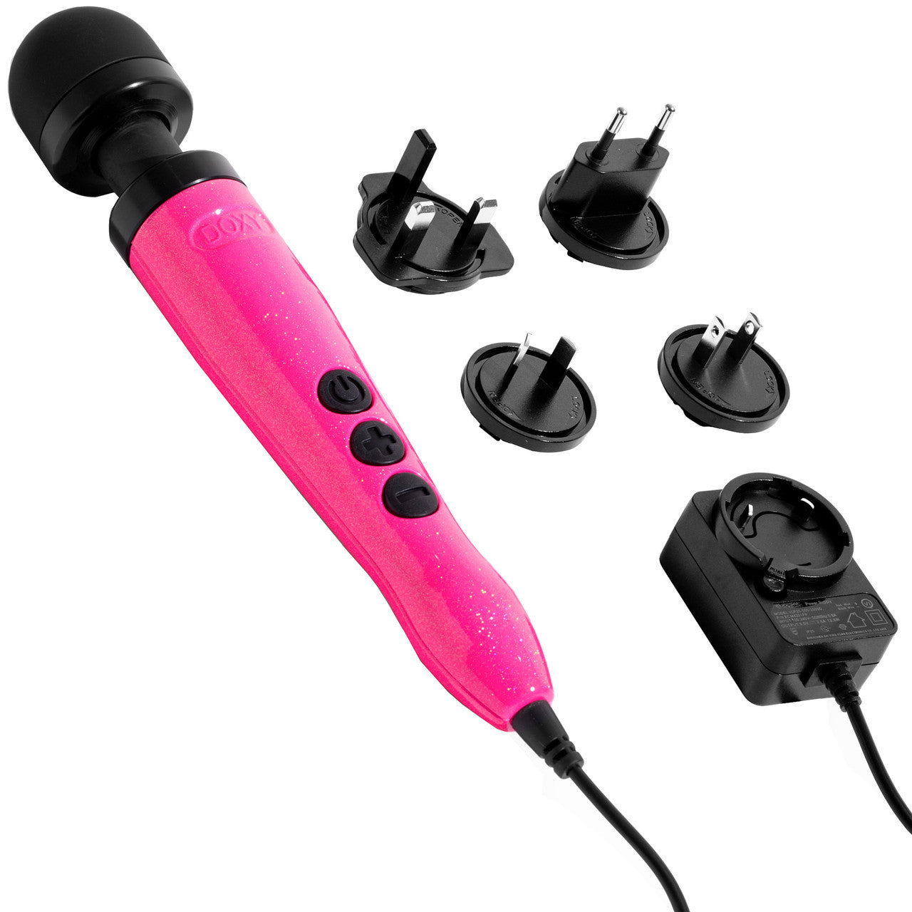 Doxy Die Cast 3 Extra Powerful Massage Wand Vibrator - Hot Pink