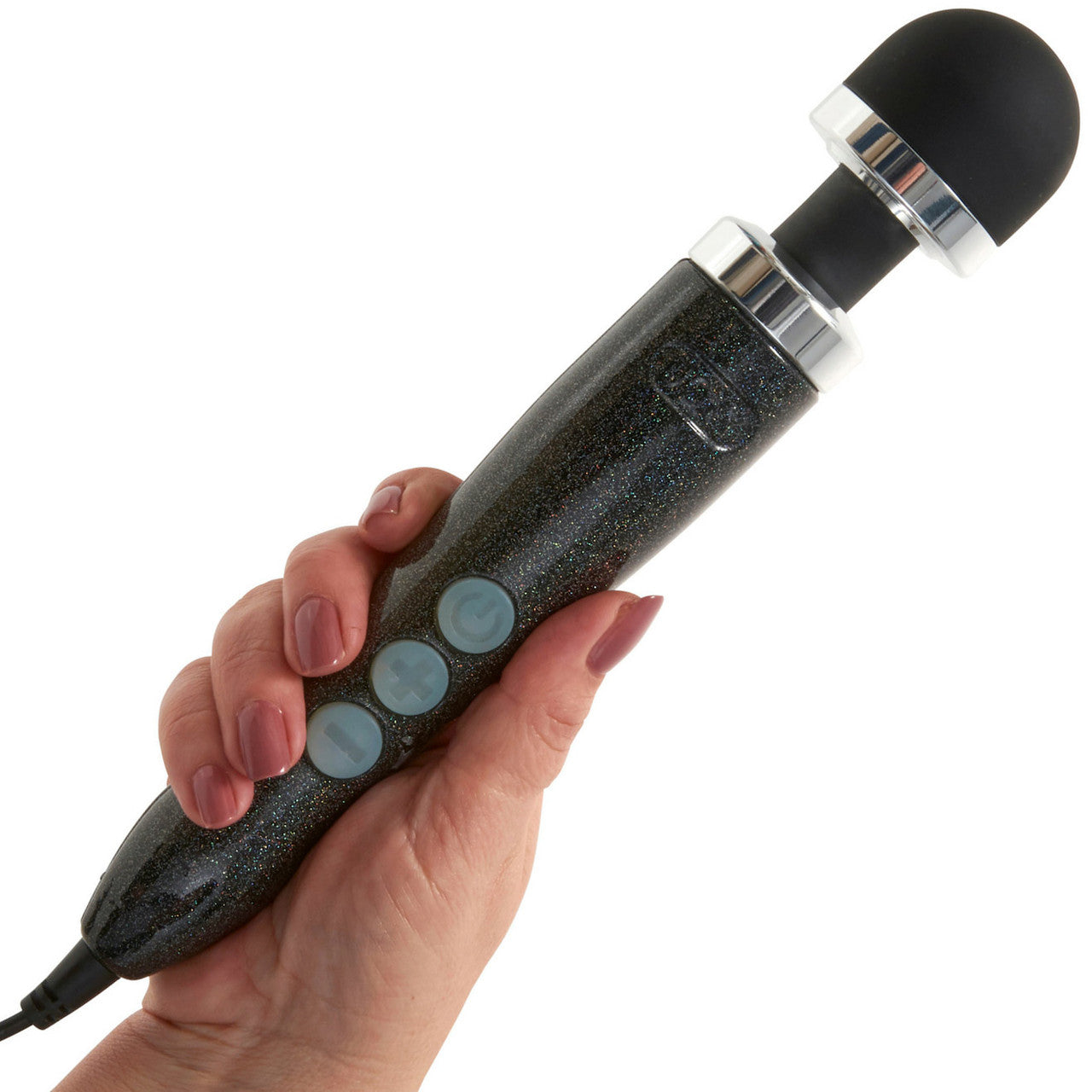 Doxy Die Cast 3 Extra Powerful Massage Wand Vibrator - Disco Black