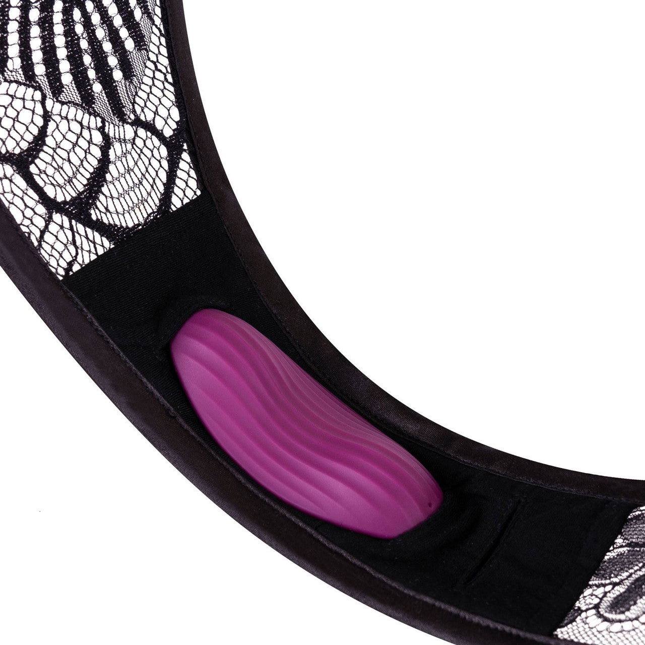 Svakom Edeny Interactive App Enabled Silicone Clitoral Stimulator With Panties  - Purple