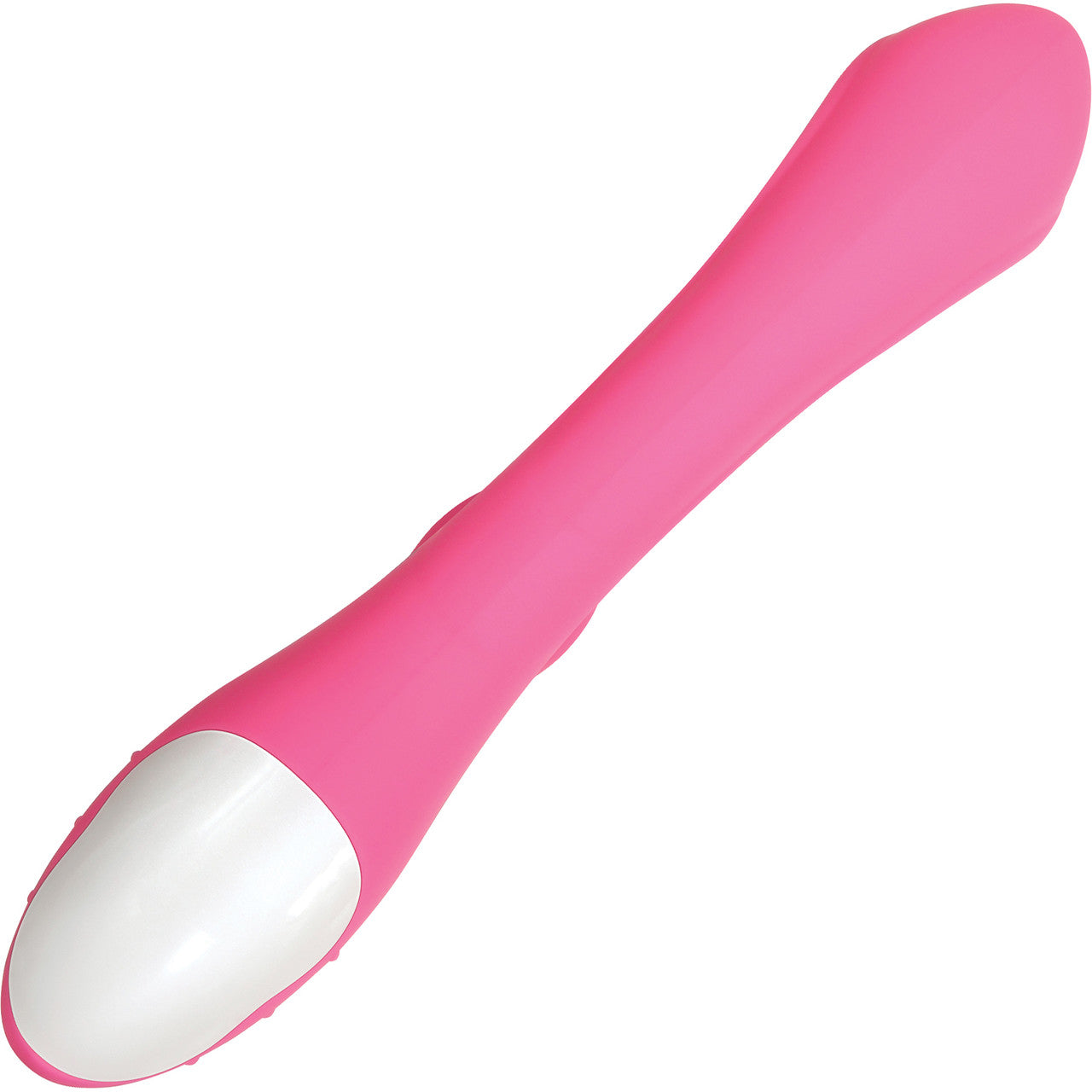 Bunny Kisses Rechargeable Waterproof Silicone Rabbit Style Vibrator By Evolved Novelties - Pink