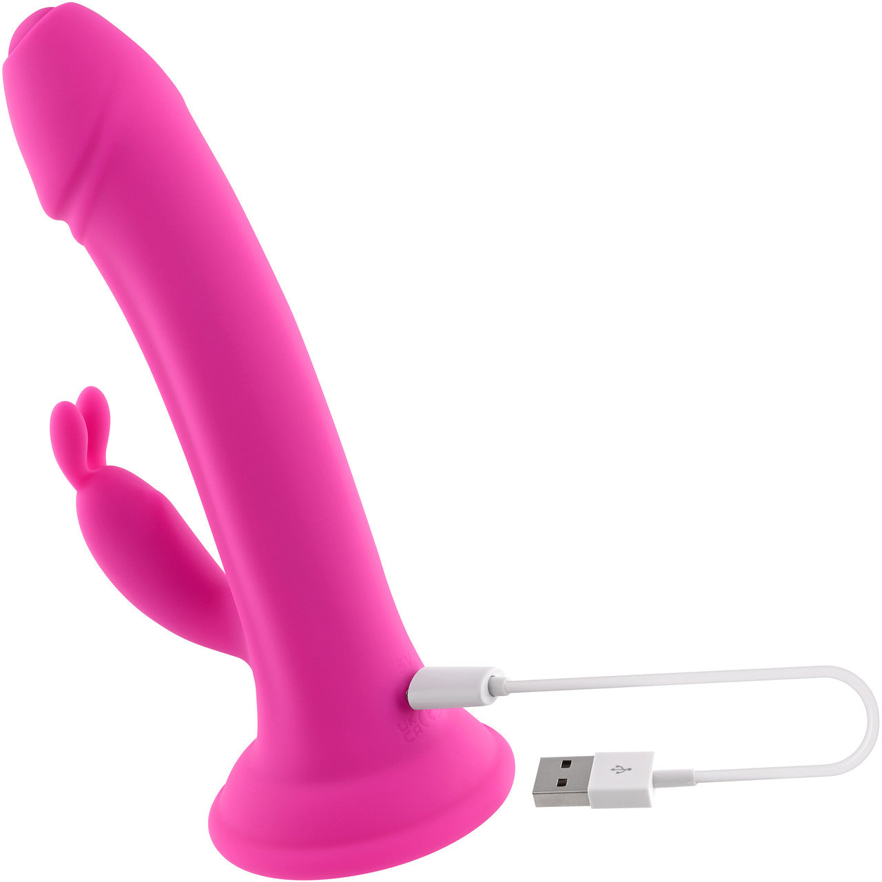 Somebunny To Love Silicone Rechargeable Waterproof Dual Stimulation Vibrator By Evolved Novelties - Pink