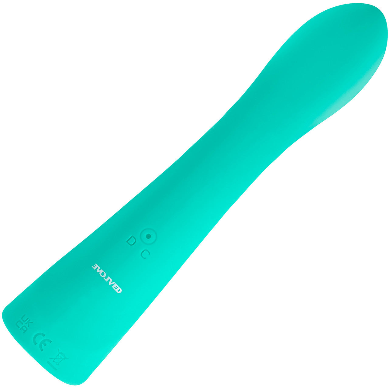 Come With Me Rechargeable Silicone G-Spot Vibrator With Come Hither Motion By Evolved Novelties - Green