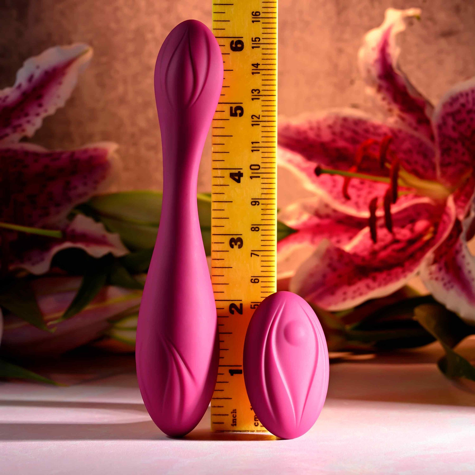 Cherry Pose Rechargeable Silicone Posable Vibrator With Remote By Evolved Novelties