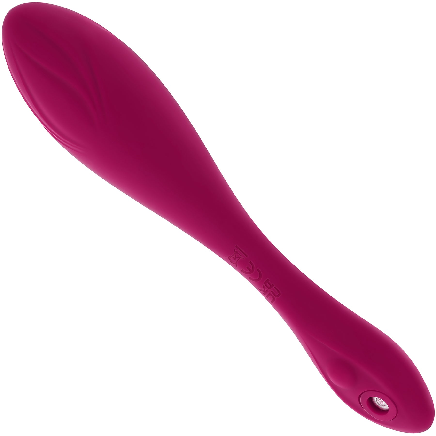 Cherry Pose Rechargeable Silicone Posable Vibrator With Remote By Evolved Novelties