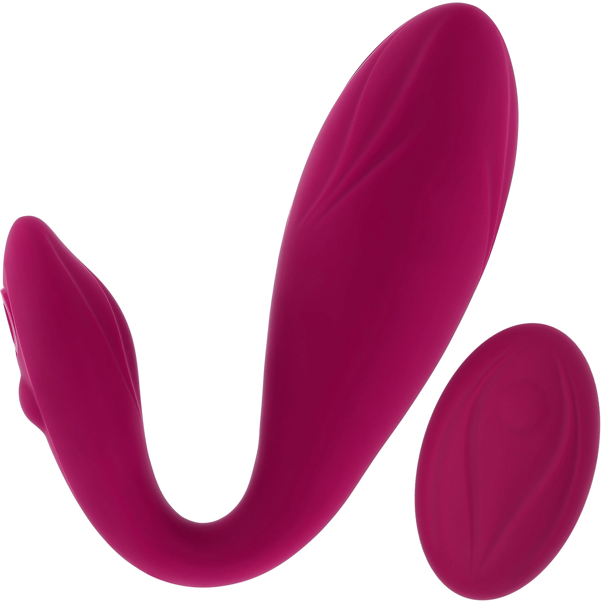 Cherry Pose Rechargeable Silicone Posable Vibrator With Remote By Evolved Novelties