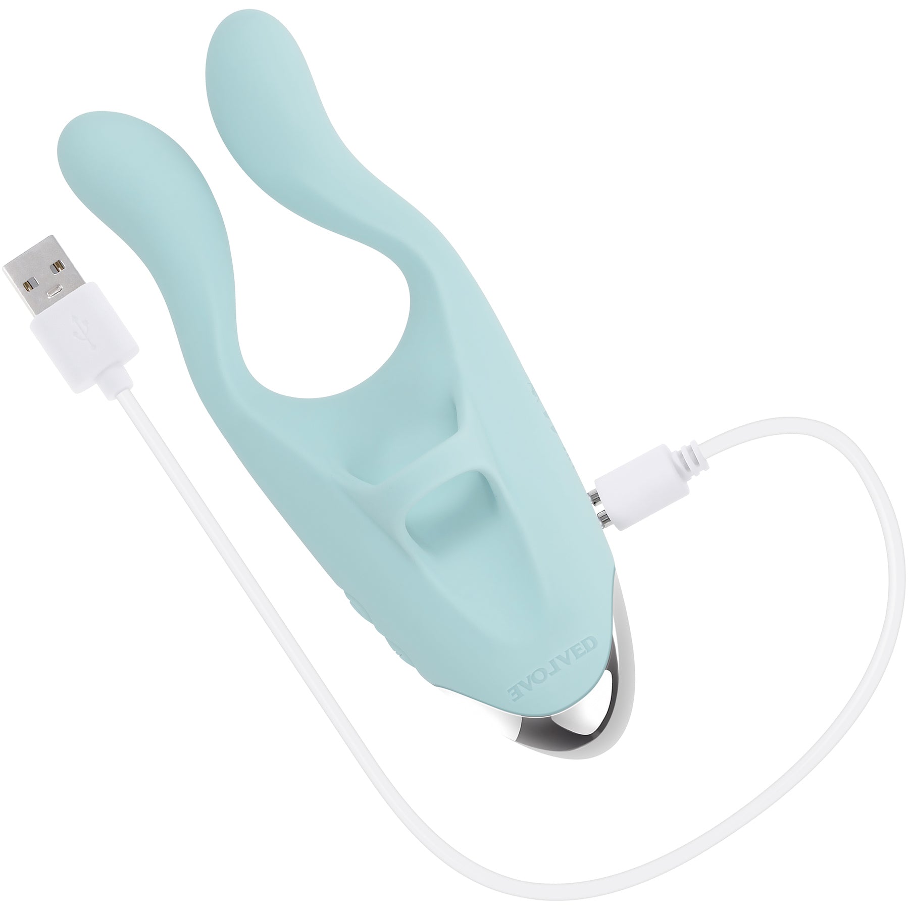 Couples Therapy Rechargeable Silicone Tapping Vibrator By Evolved Novelties
