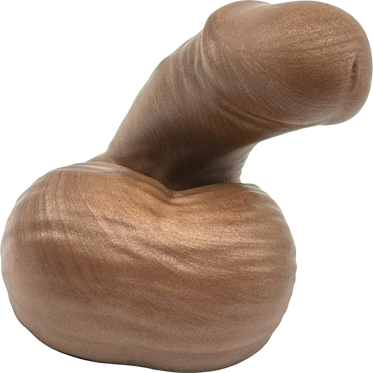 The Esse Circumcised Silicone Packer By Uberrime - Chocolate