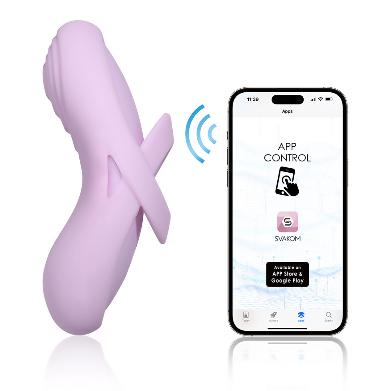 SVAKOM ECHO 2 Flexible Finger Vibrator - App Controlled
