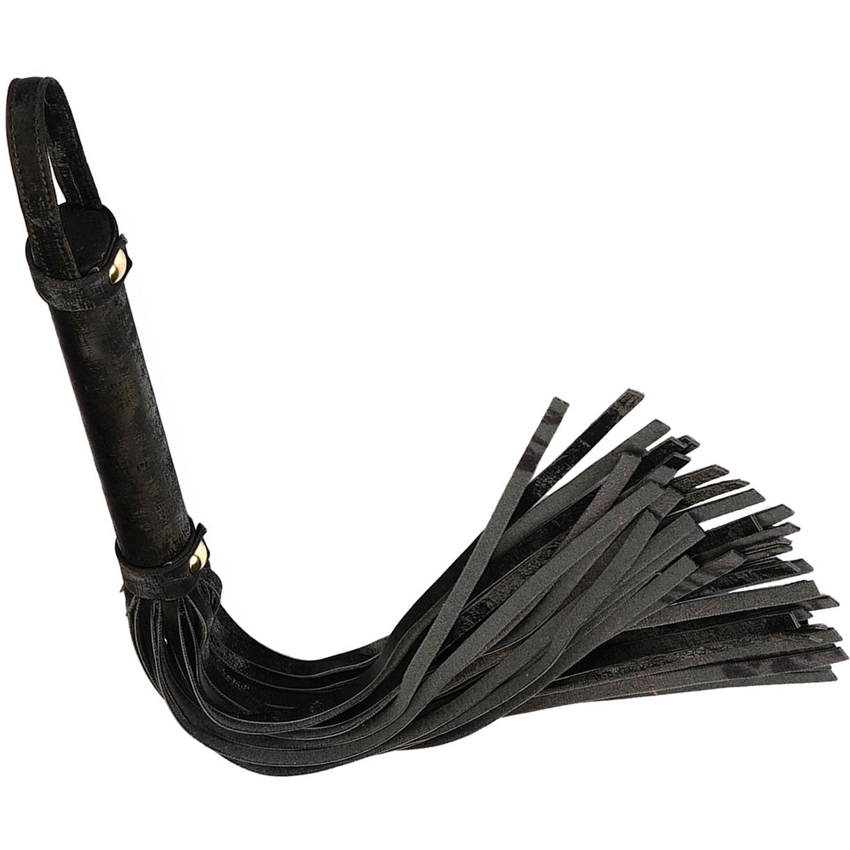 Boudoir Amor Black Vegan Leather Flogger By Liebe Seele