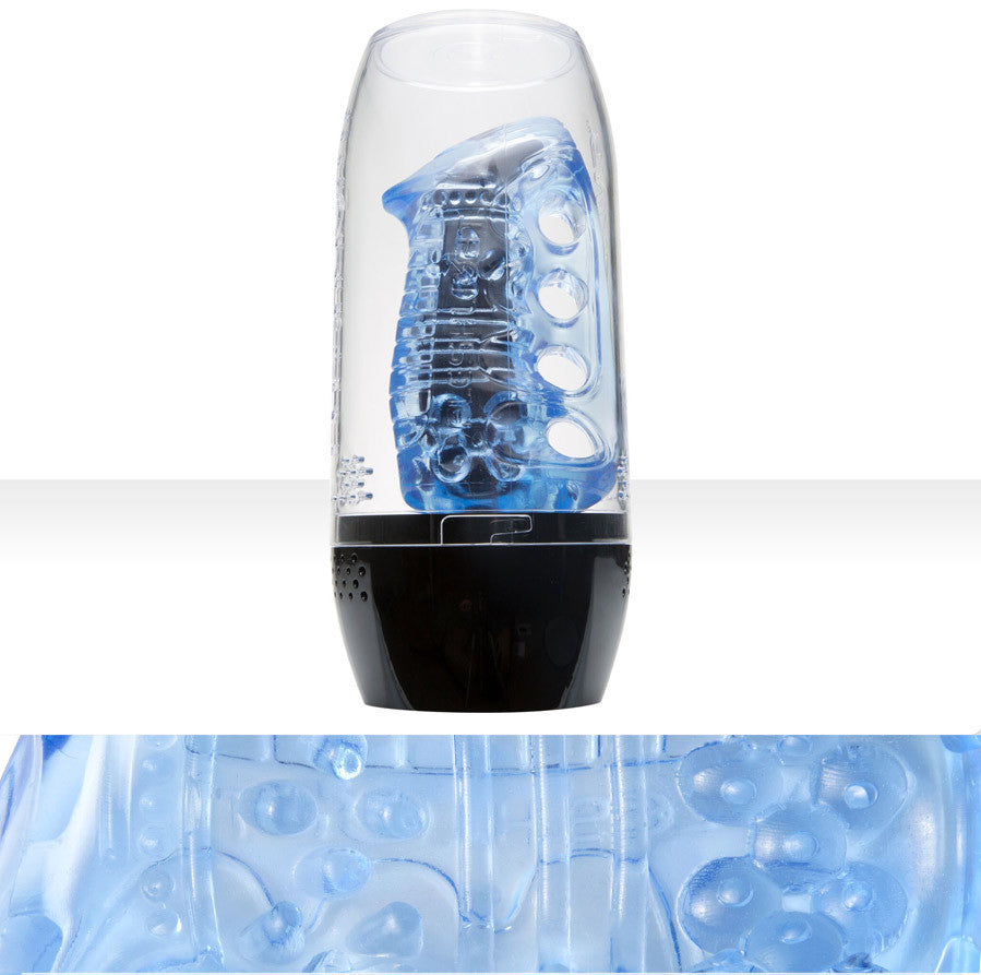 FleshSkins Blue Ice Grip Masturbator by Fleshlight
