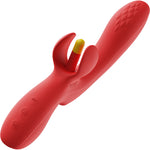Honey Play Box FORTEXA Dual Sensation Clitoral Tapping & G-Spot Vibrating Stimulator - Red