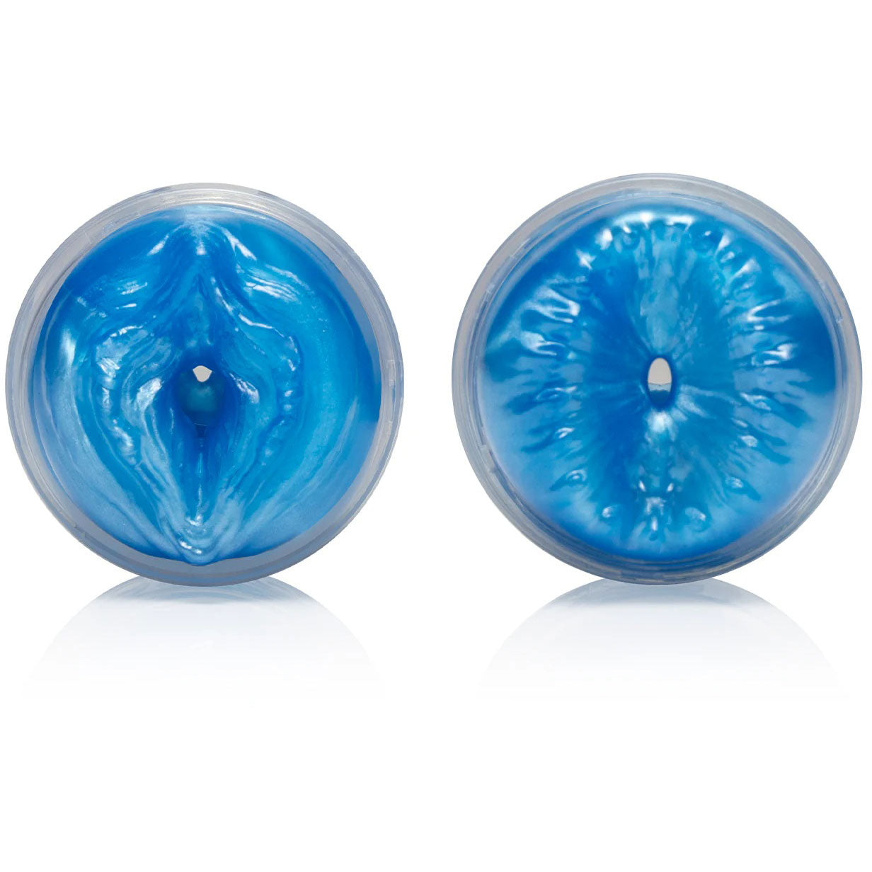 Fleshlight QUICKSHOT Alien Metallic Lady & Butt - Compact Masturbation Sleeve - Blue