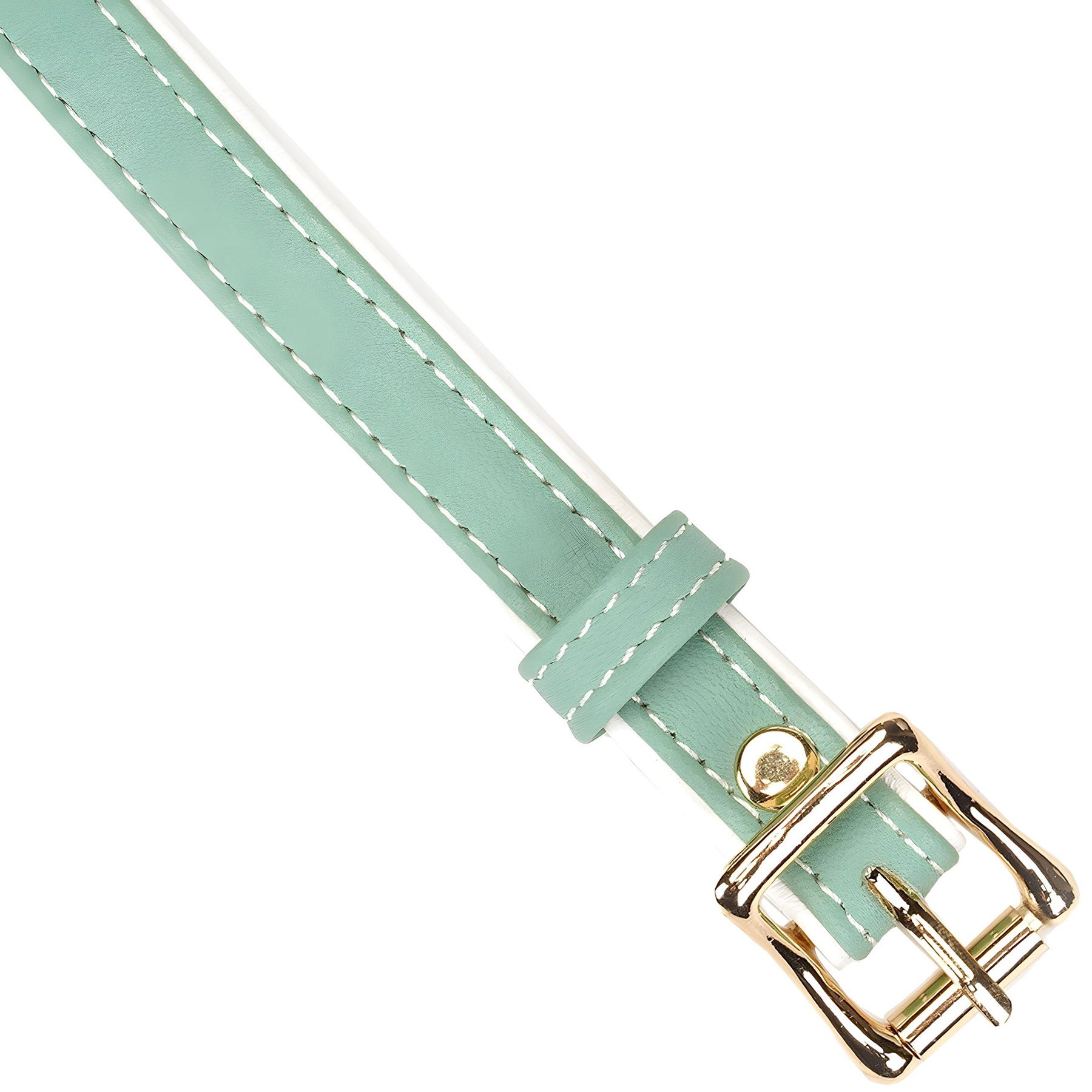 Fairy White & Green Breathable Silicone Ball Gag With Leather Straps By Liebe Seele