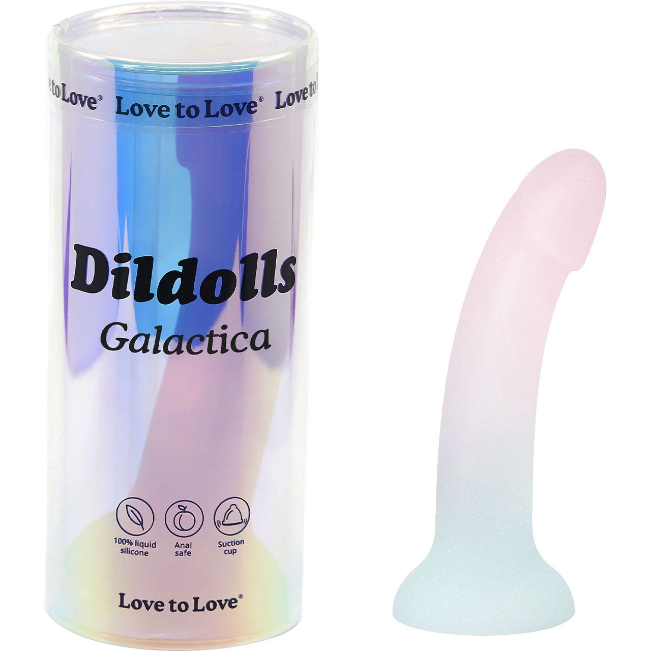 Dildolls Silicone Dildo With Suction Cup Base By Love To Love - Galactica