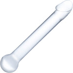 Gläs Realistic Head Glass Dildo - Clear