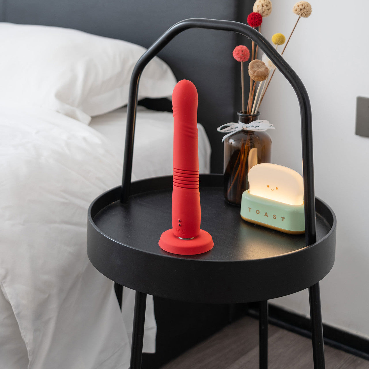 Lovense Gravity App Enabled Silicone Waterproof Rechargeable Thrusting & Vibrating Dildo