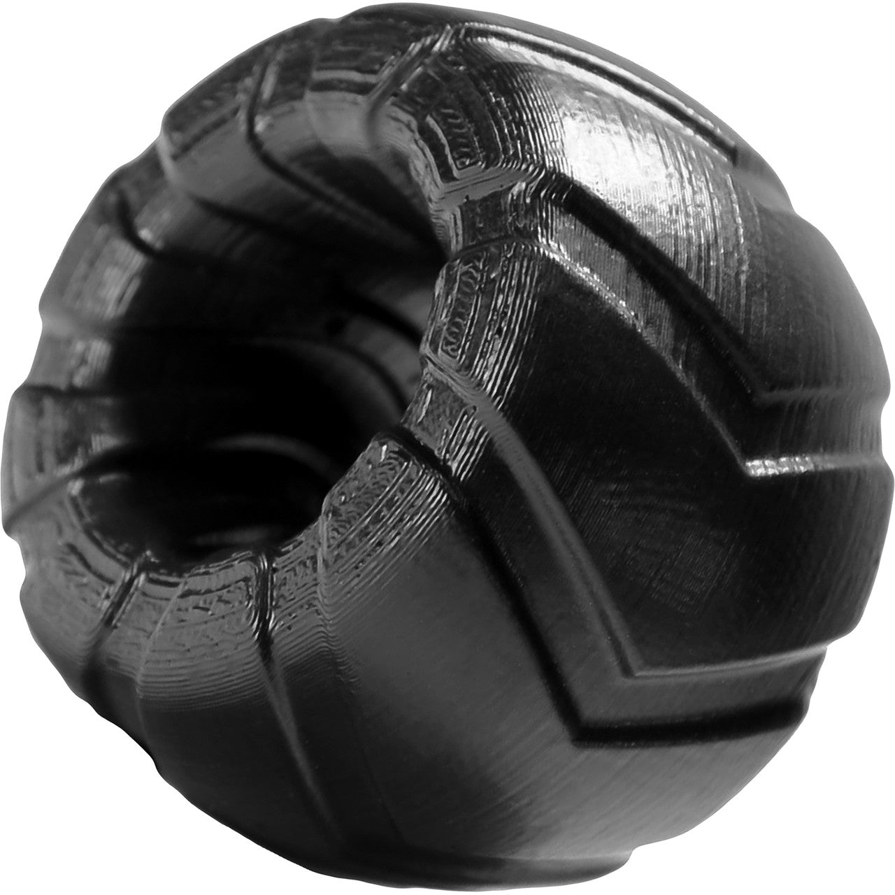 Oxballs Grinder-1 Silicone Ball Stretcher 1.5 Inch - Black