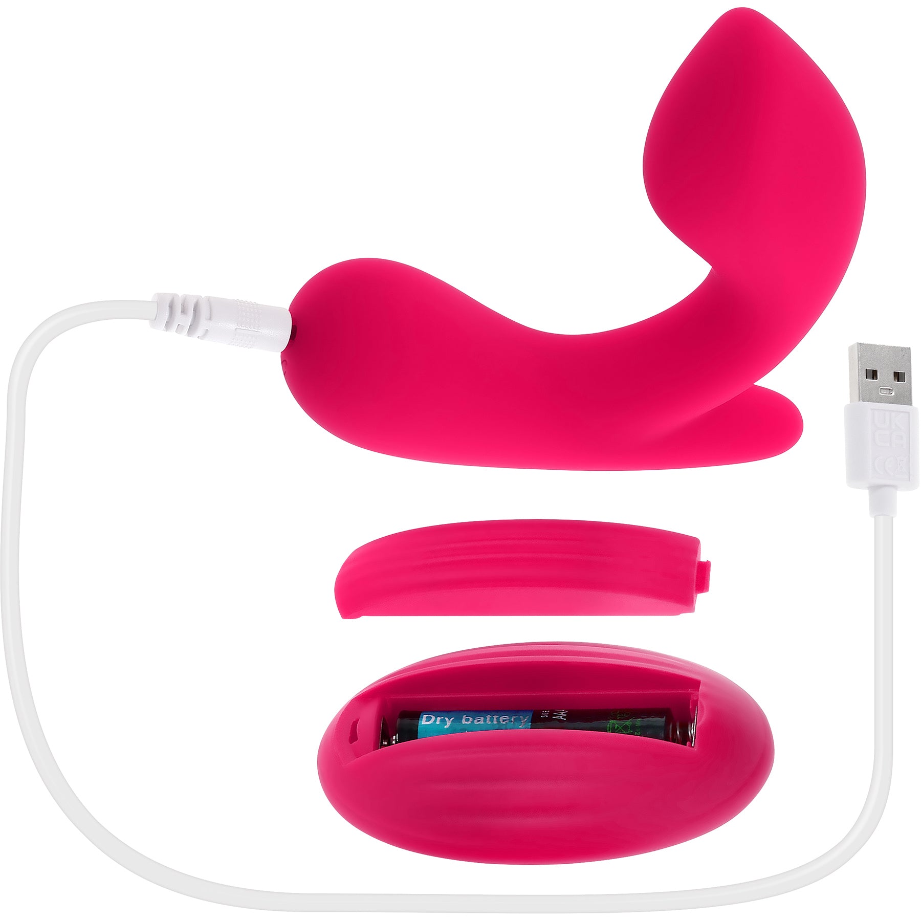 Gender X All About The Bass Dual Stimulation Rechargeable Silicone Vibrator With Remote