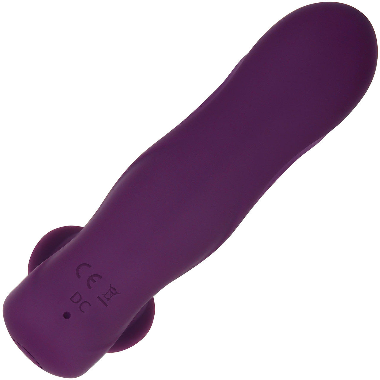 Gender X Velvet Hammer Rechargeable Silicone Wearable Dual Stimulation Vibrator With Remote - Purple