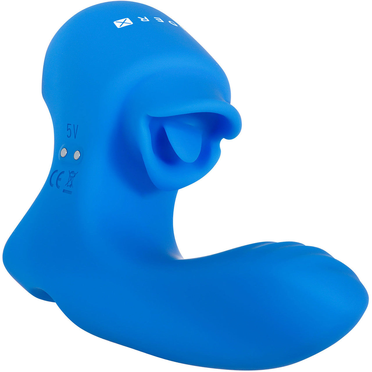 Gender X Flick It Rechargeable Silicone Dual Stimulation Tongue-Flicking Wearable Vibrator - Blue Gender X Flick It Rechargeable Silicone Dual Stimulation Tongue-Flicking Wearable Vibrator - Blue
