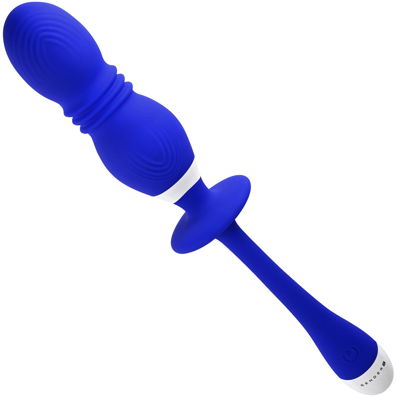 Gender X Play Ball Rechargeable Waterproof Silicone Vibrating Thrusting Probe