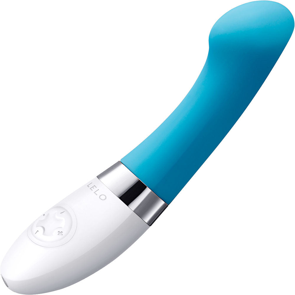 LELO GIGI 2 Waterproof Rechargeable G-Spot Vibrator - Turquoise LELO GIGI 2 Waterproof Rechargeable G-Spot Vibrator - Turquoise