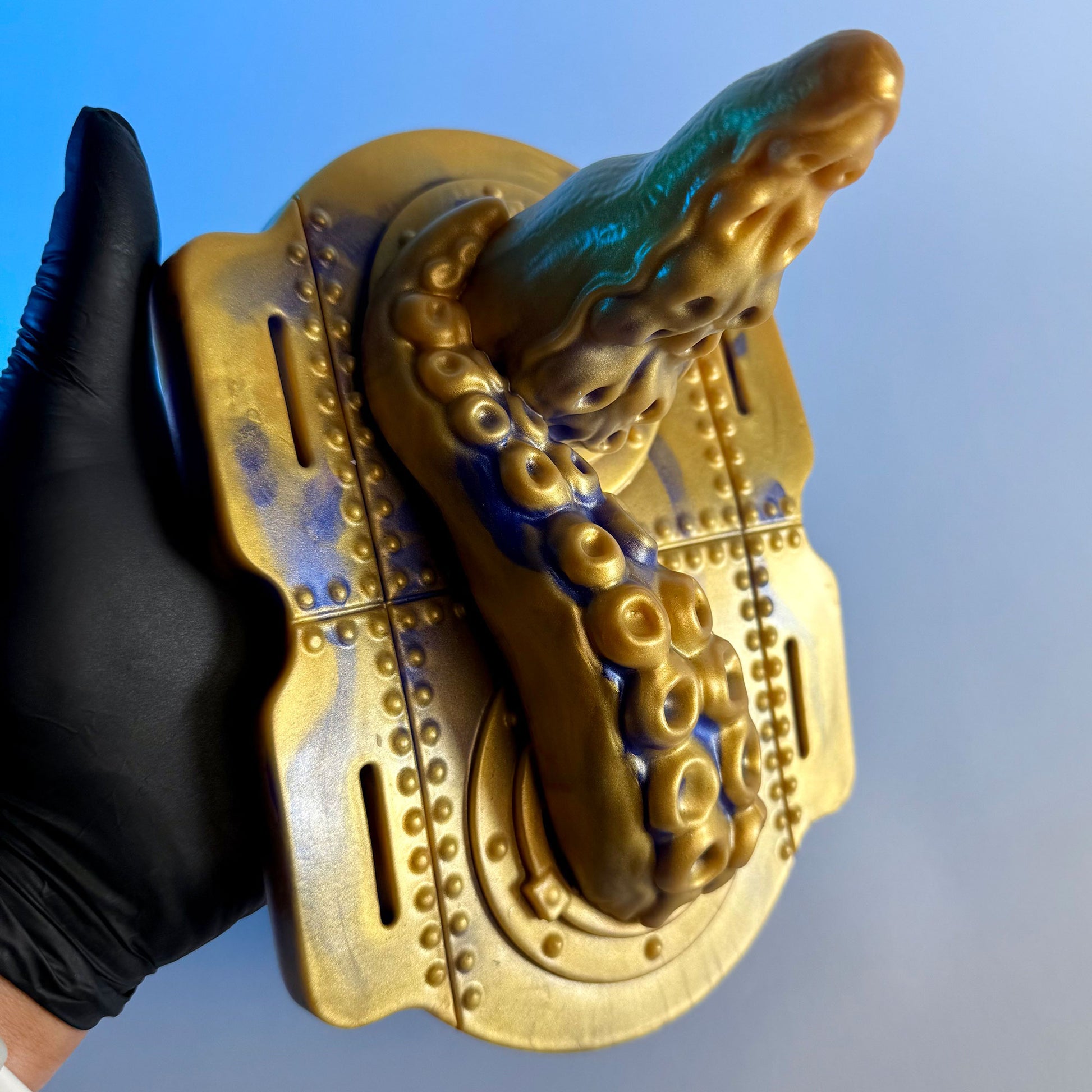 Uncover Creations The Tentacle Grinder IV Silicone Grinding Toy - Moondust