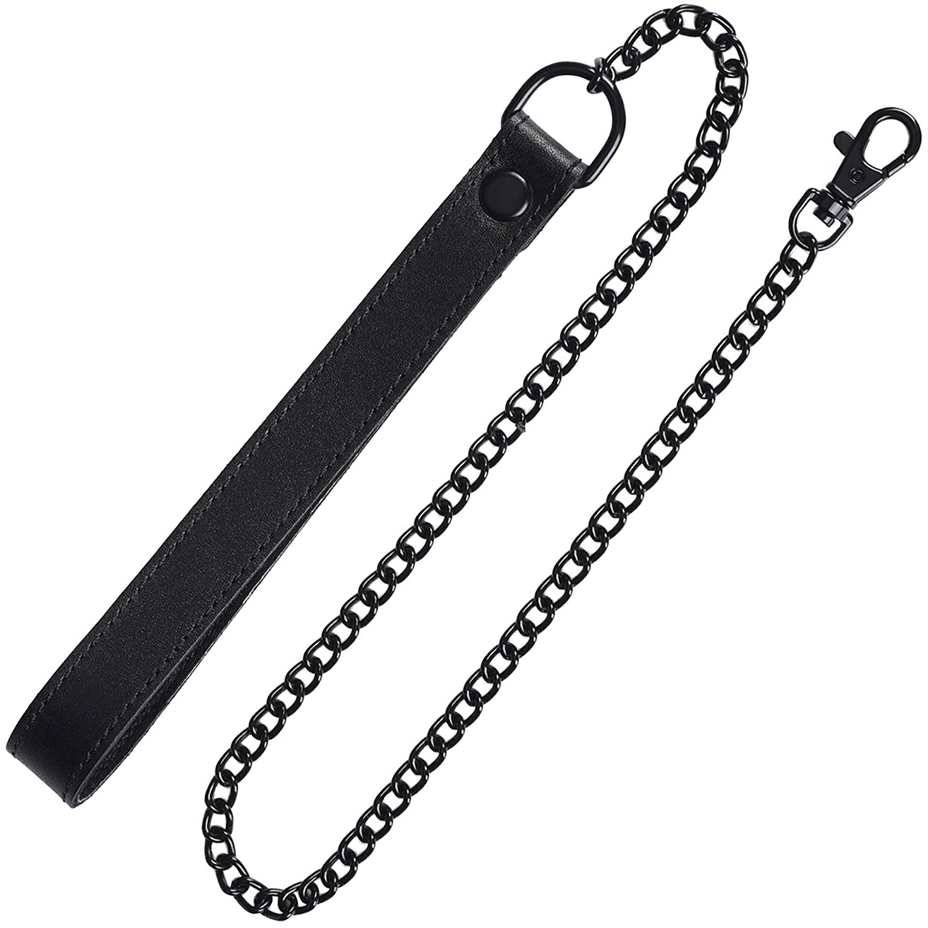 Red Leather Flowers Collar With Leash By Liebe Seele