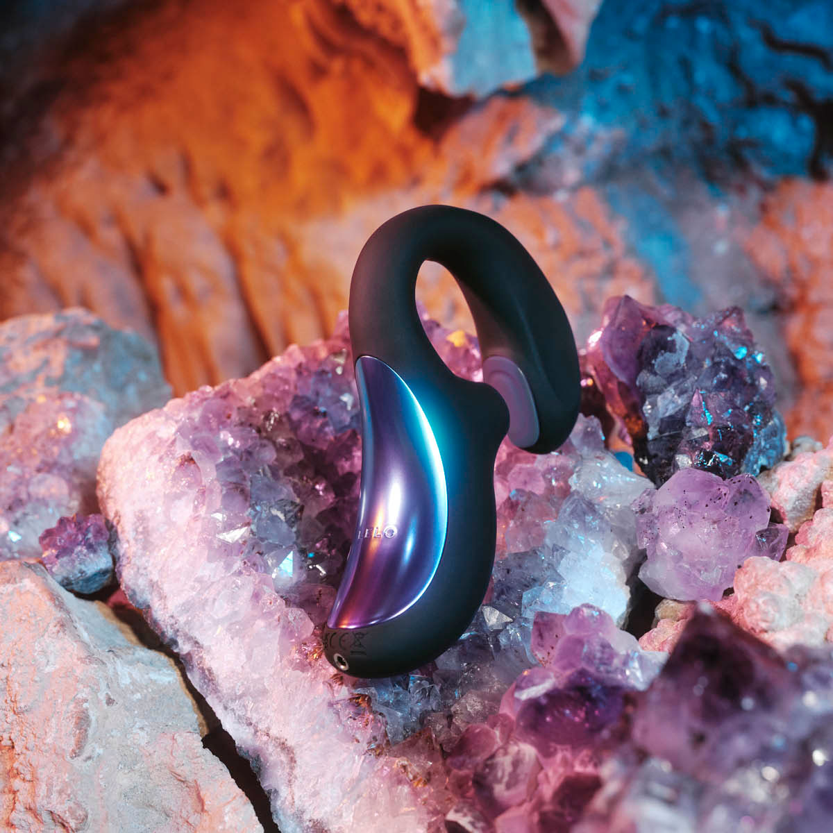 LELO ENIGMA™ Double Sonic Rechargeable Silicone Multi Stimulation Sensonic™ Vibrator - Lifestyle