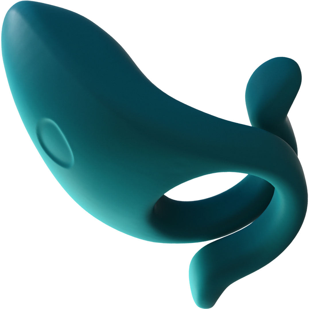 Hug Vibrating Silicone Couples Cock Ring By Dame - Fir