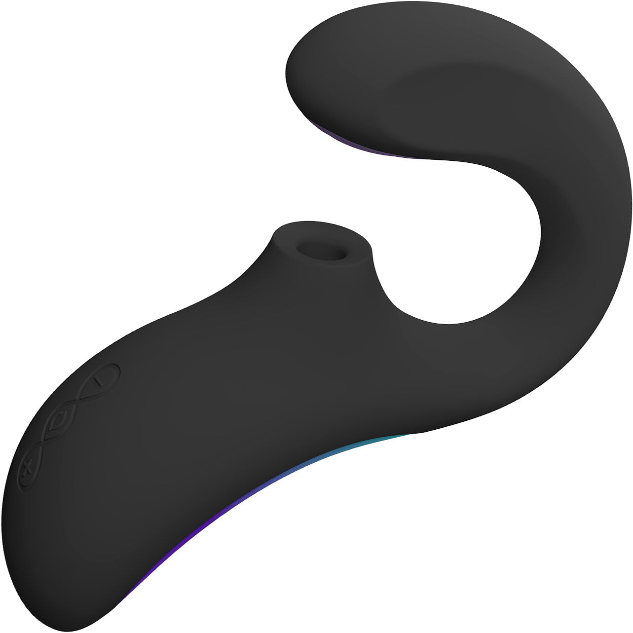 LELO ENIGMA™ Double Sonic Rechargeable Silicone Multi Stimulation Sensonic™ Vibrator - Black