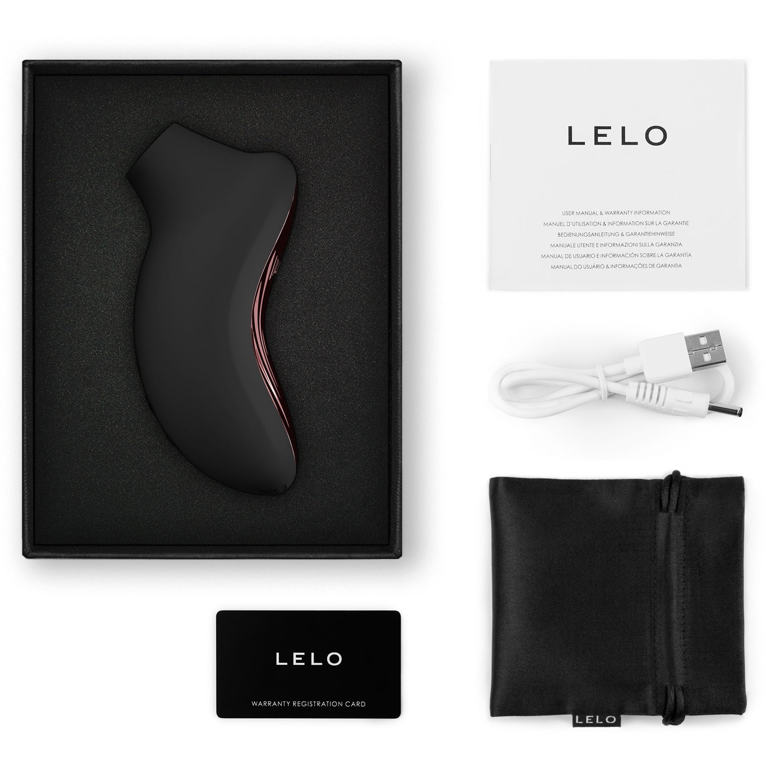 LELO SONA™ 3 Cruise Sonic Clitoral Massager - Black