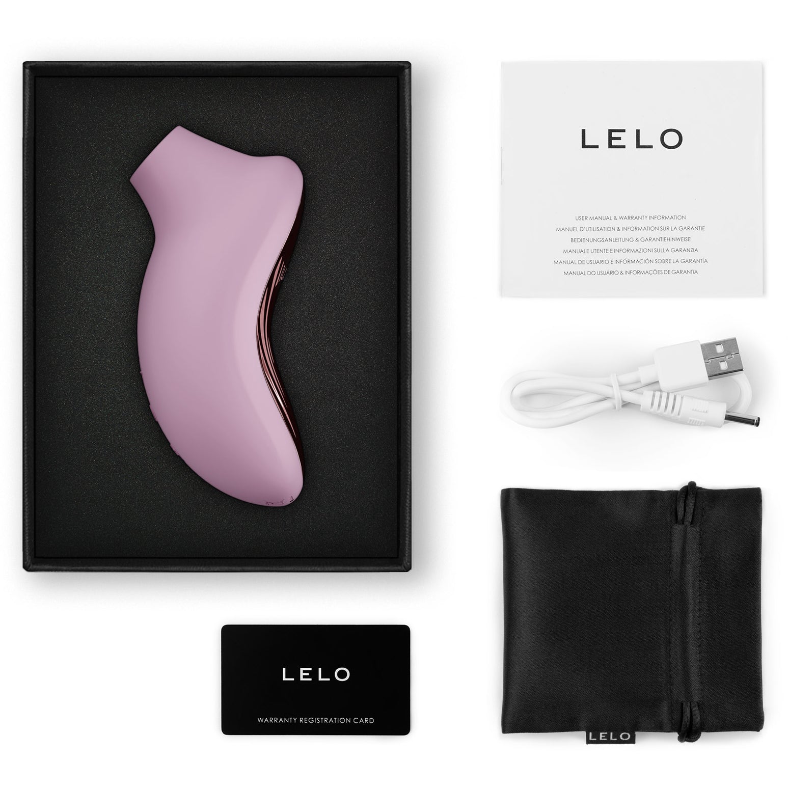 LELO SONA™ 3 Cruise Sonic Clitoral Massager - Soft Pink