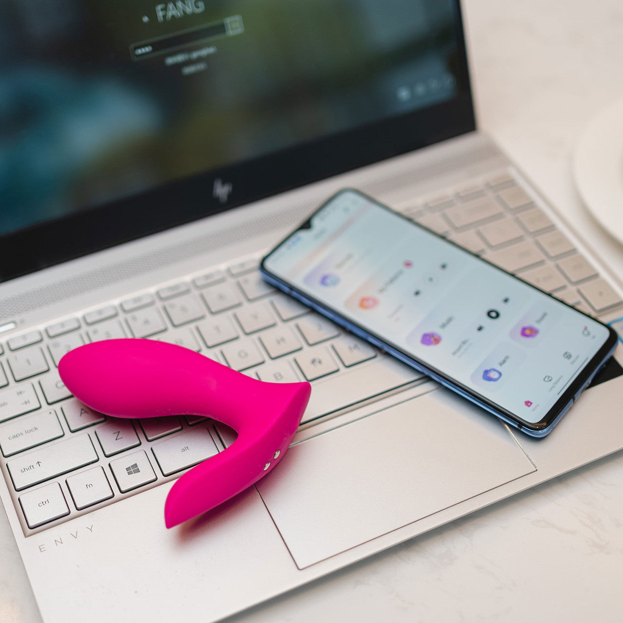 Lovense Flexer App Enabled Silicone Waterproof Rechargeable Hands Free Panty Vibrator