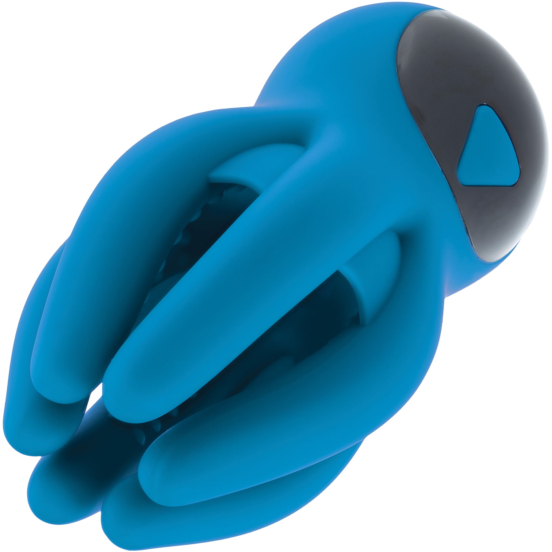 LEVELZ Digital Vibrating Silicone Penis Head Stimulator With Tentacles