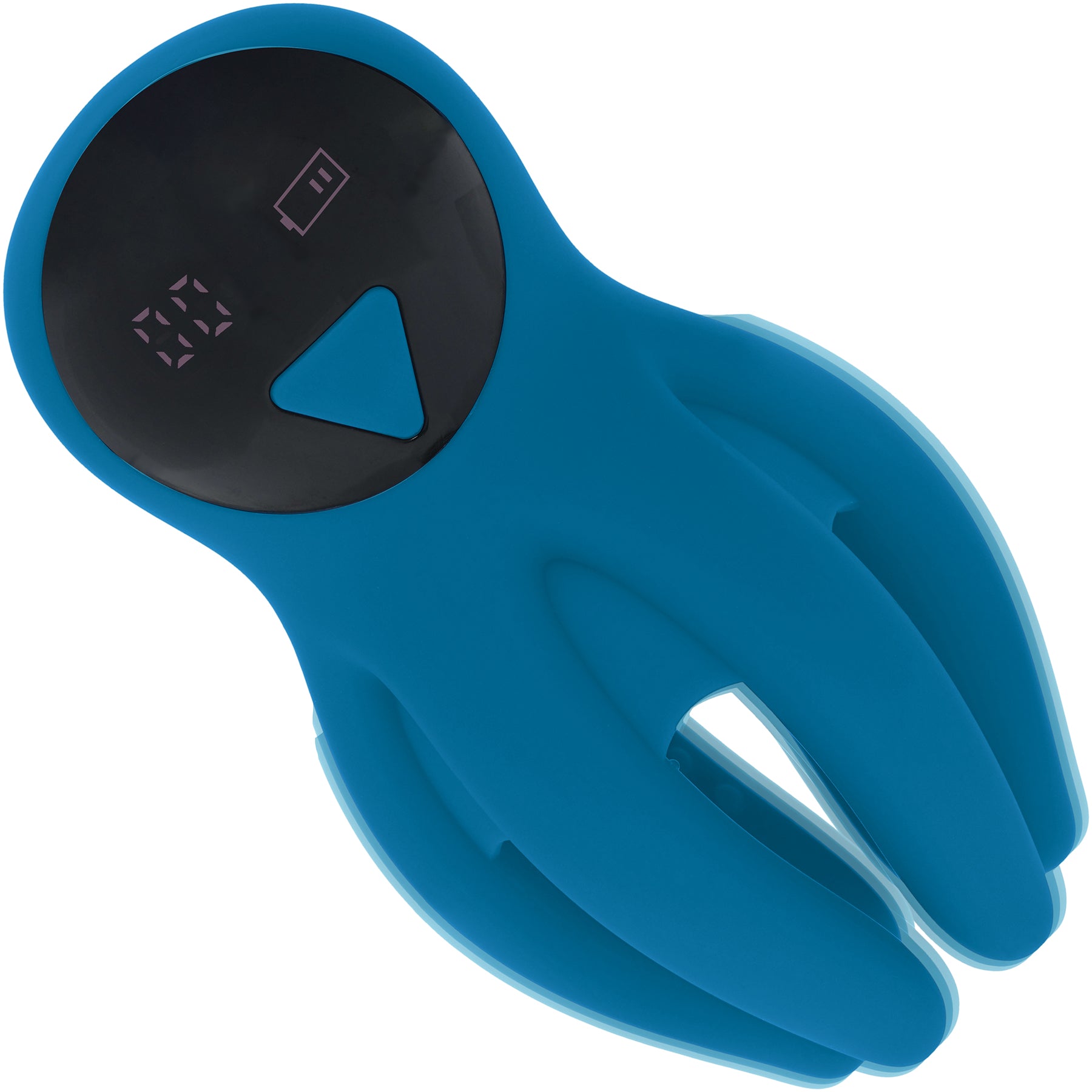 LEVELZ Digital Vibrating Silicone Penis Head Stimulator With Tentacles