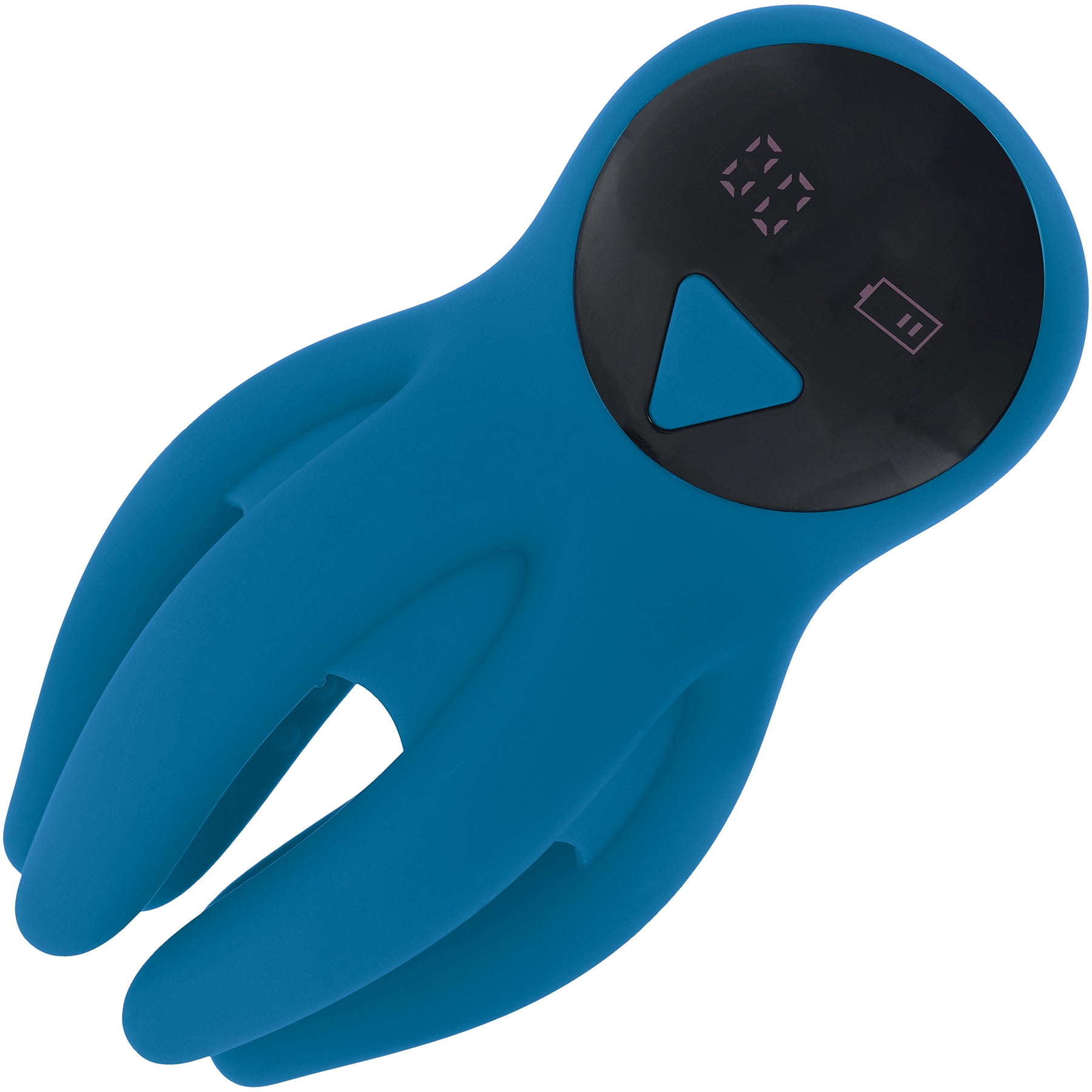LEVELZ Digital Vibrating Silicone Penis Head Stimulator With Tentacles