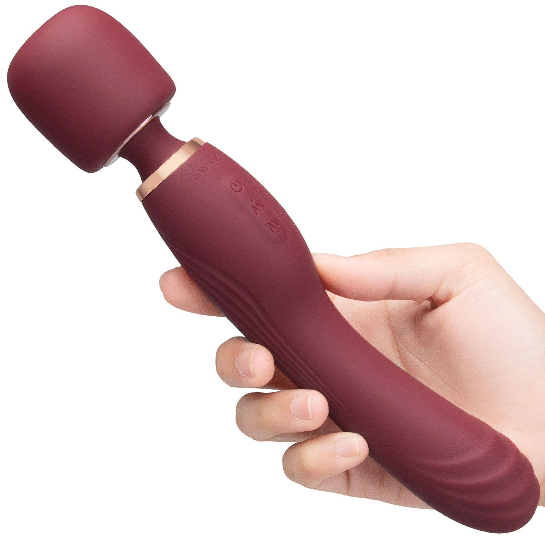 Le Wand Flat Top Fusion G Double-Ended Petite Wand Silicone Vibrator