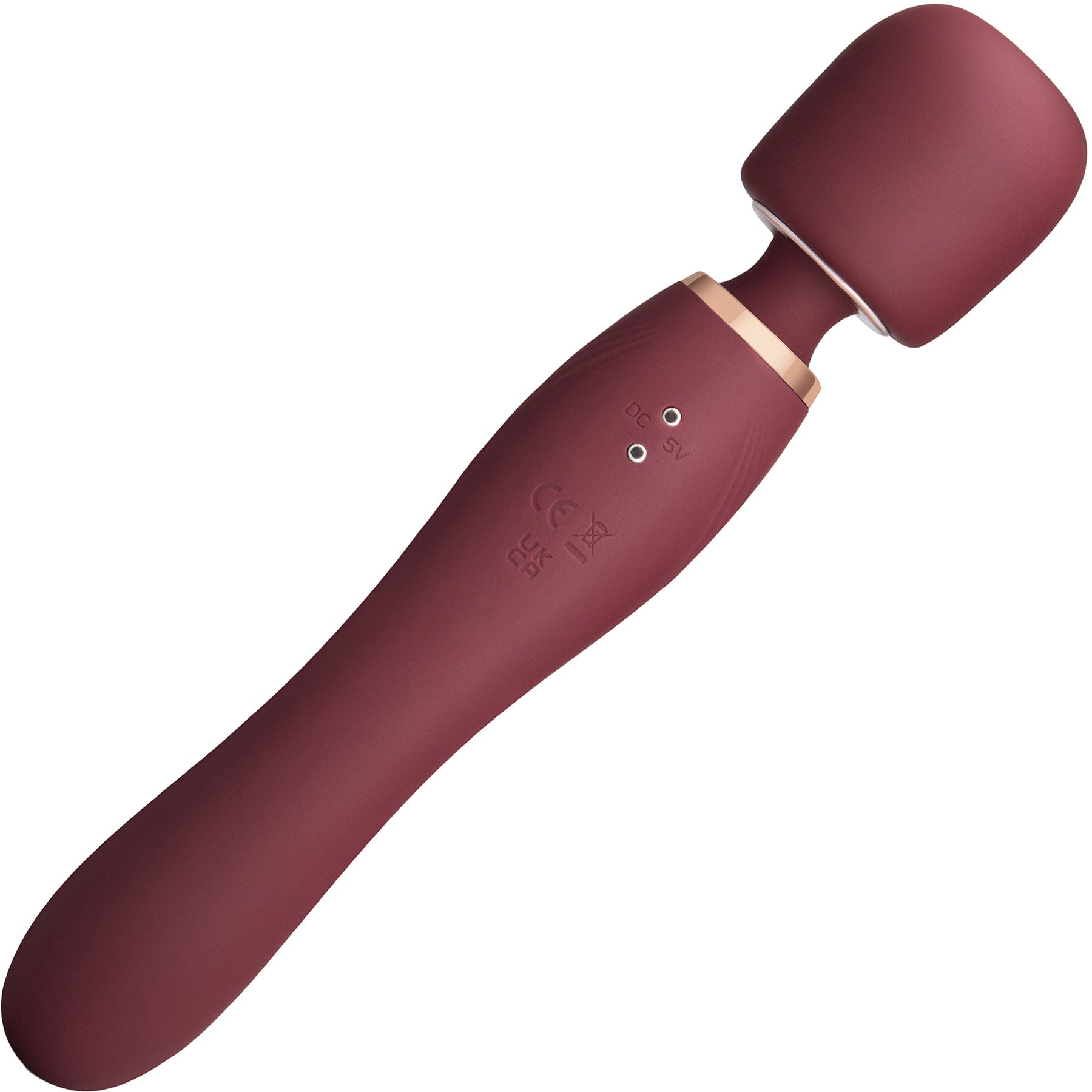 Le Wand Flat Top Fusion G Double-Ended Petite Wand Silicone Vibrator