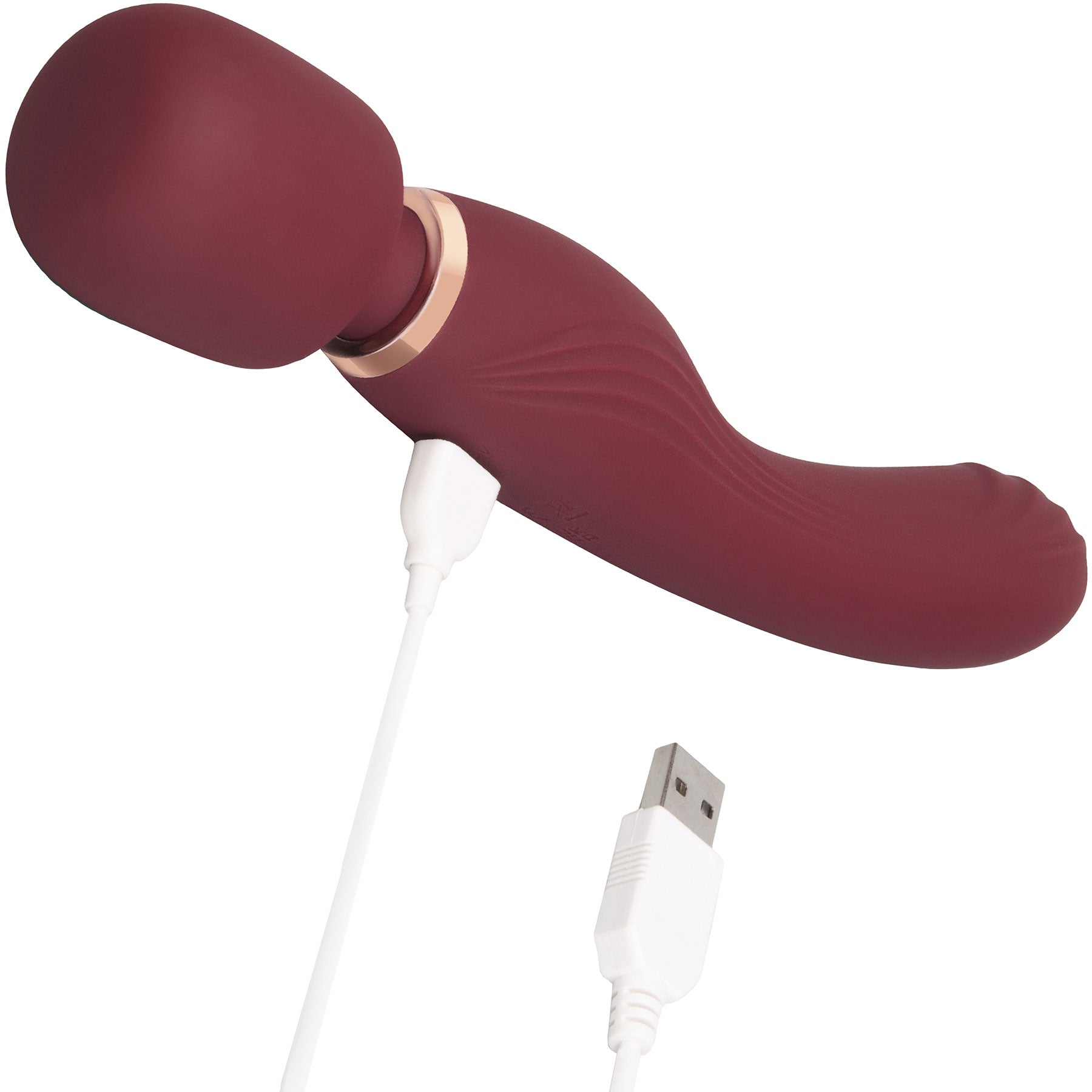 Le Wand Flat Top Fusion G Double-Ended Petite Wand Silicone Vibrator