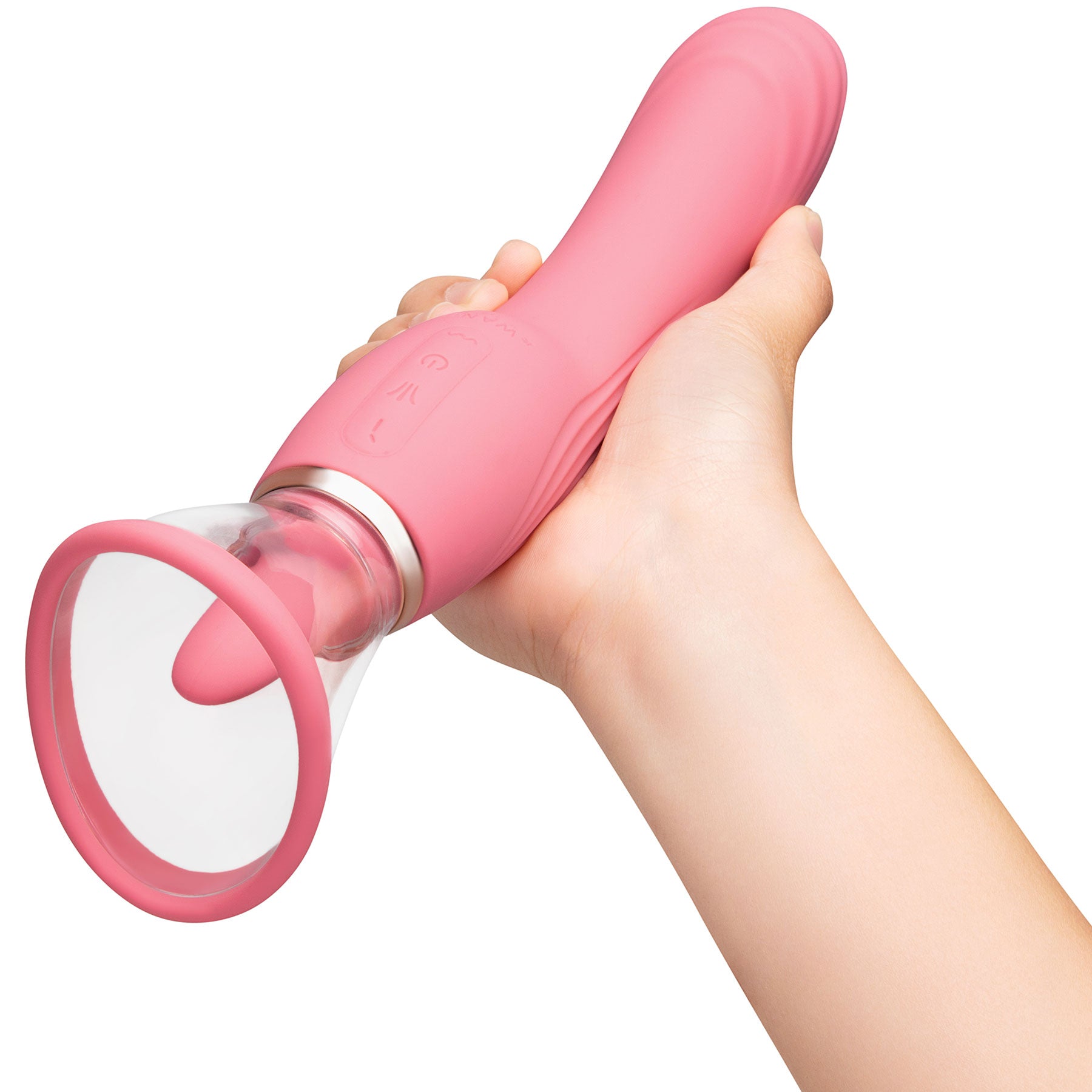 Le Wand Lick 3-in-1 Rechargeable Double-Ended Silicone Vibrator