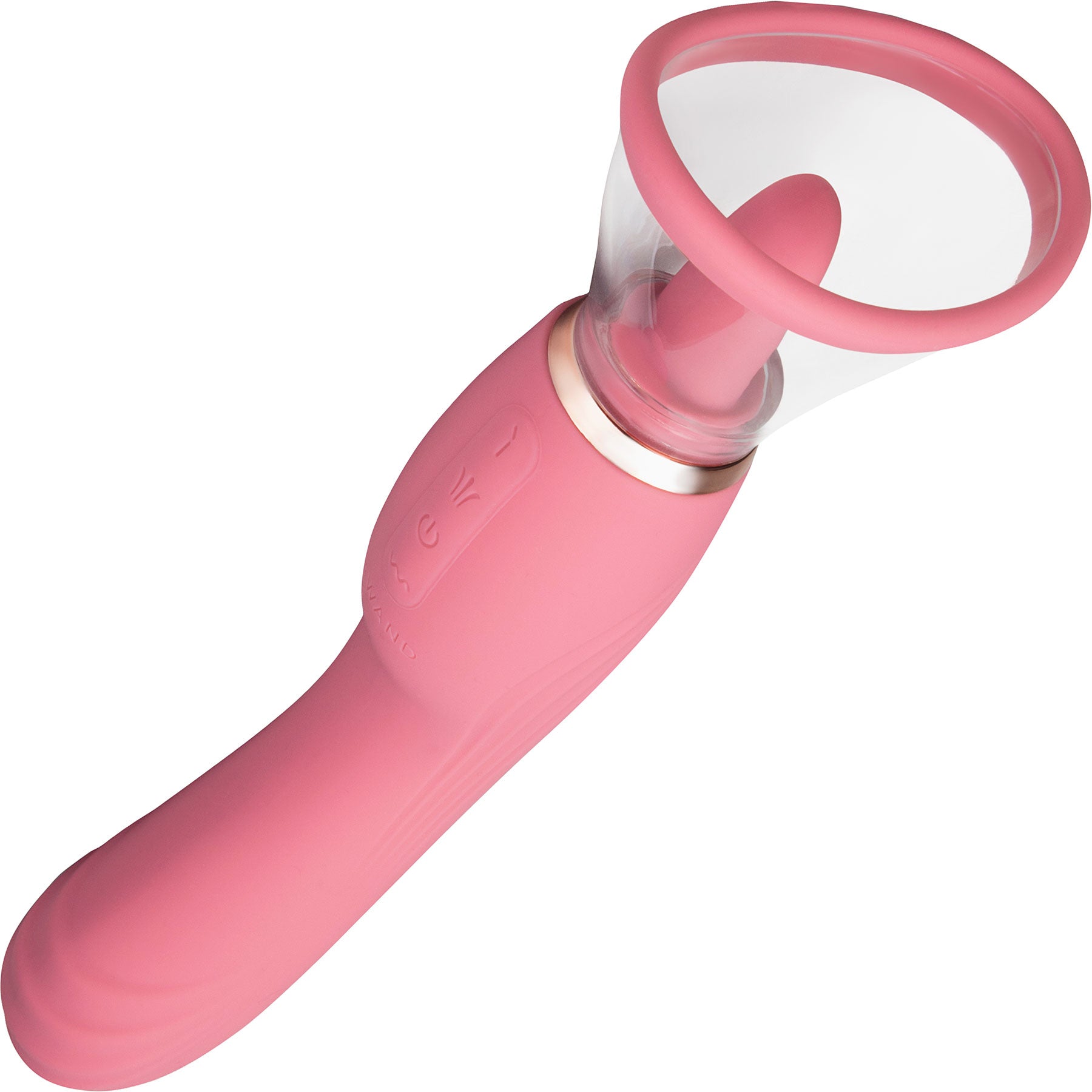 Le Wand Lick 3-in-1 Rechargeable Double-Ended Silicone Vibrator