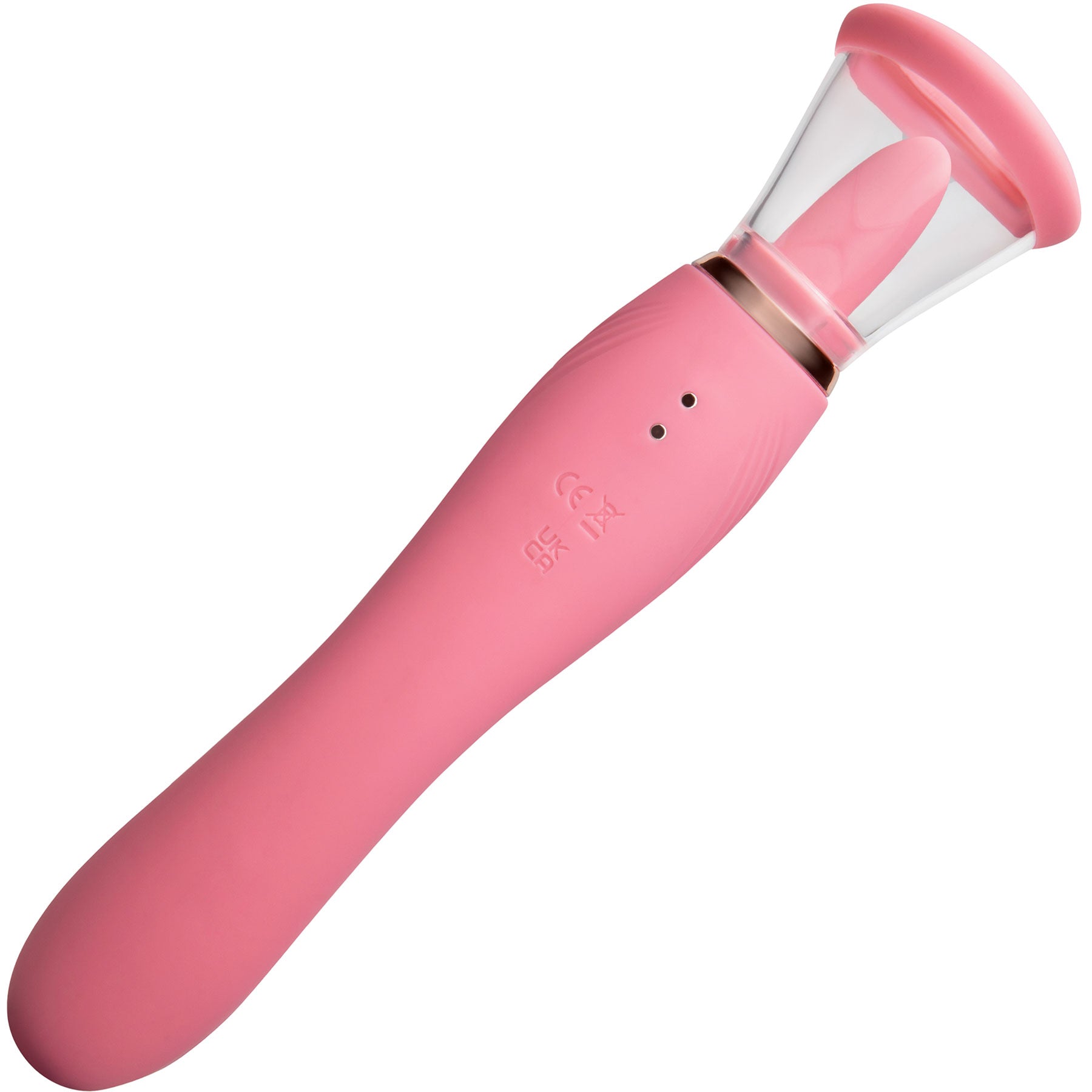 Le Wand Lick 3-in-1 Rechargeable Double-Ended Silicone Vibrator