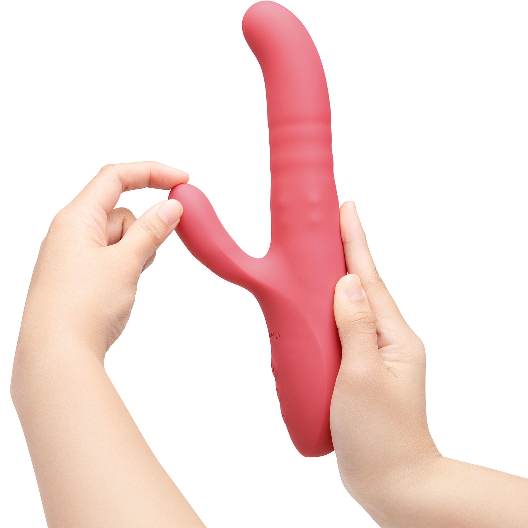 Le Wand Thrust Rechargeable Thrusting Silicone Rabbit Vibrator