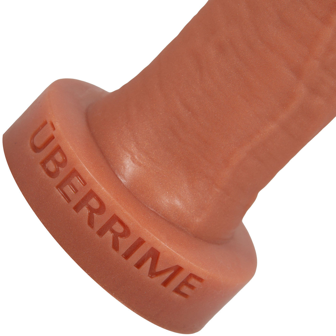 Maxime 8" Dual-Density Realistic Silicone Dildo By Uberrime - Caramel