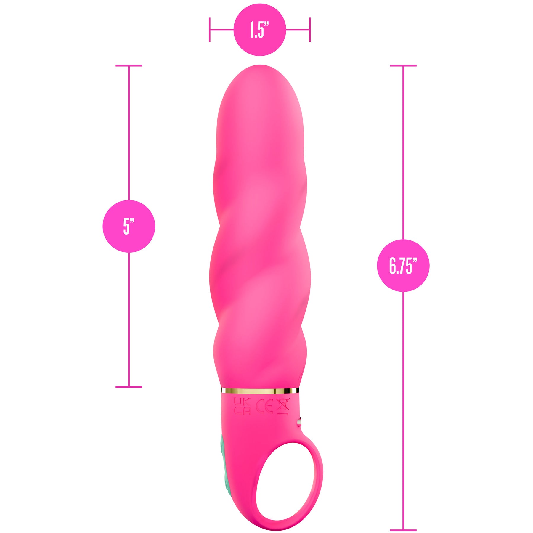 ARIA® Amazing AF 2.0 Rechargeable Silicone Vibrator By Blush