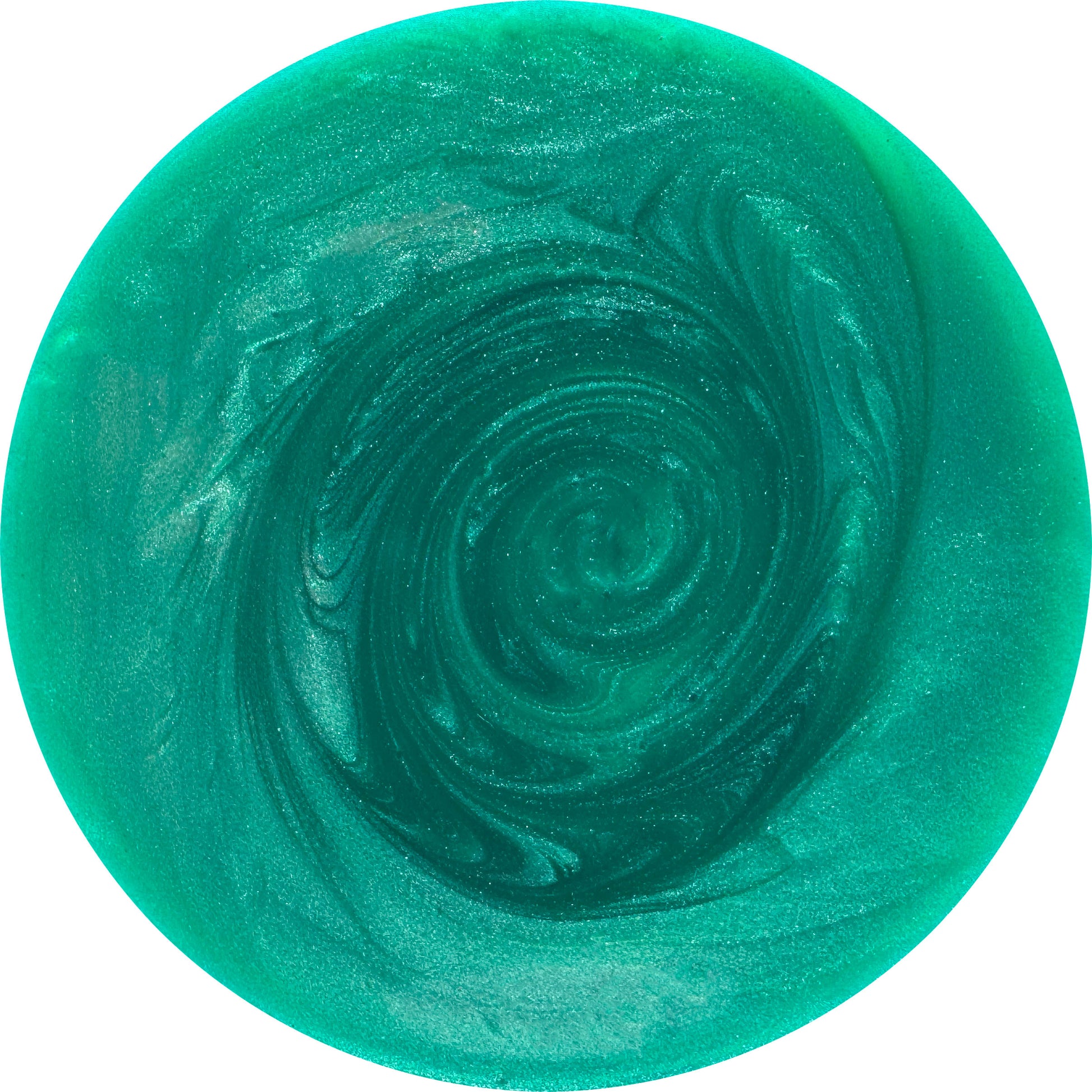 Bella Uncut Dual Density 8" Silicone Dildo By Uberrime - Sea Foam